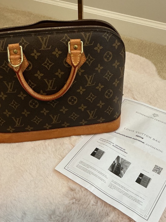 Louis Vuitton Monogram Alma with COA - Picture 1 of 3